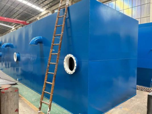 5000tpd 流量の工業用水浄化設備、ISO19001認証取得、コンテナ追加可能