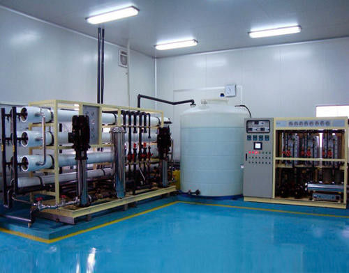 95%水生産率EDIの水処理設備